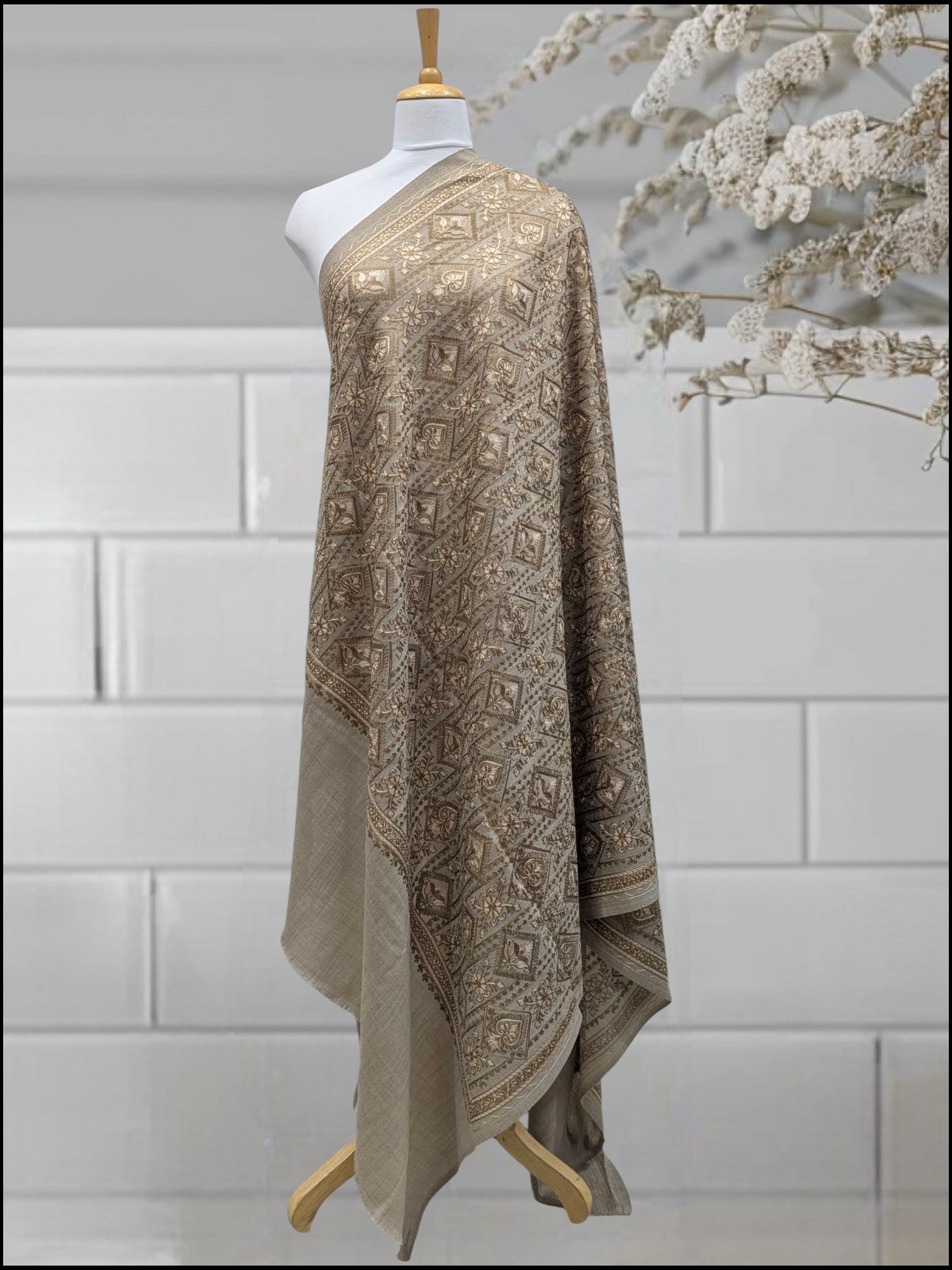 WOMEN SHAWL ACRO WOOL