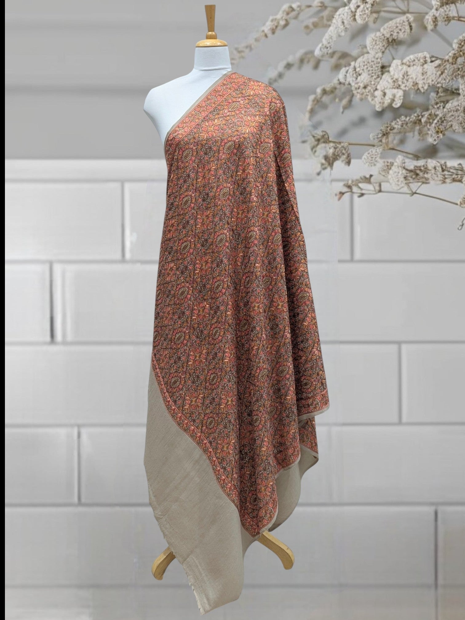 WOMEN SHAWL ACRO WOOL