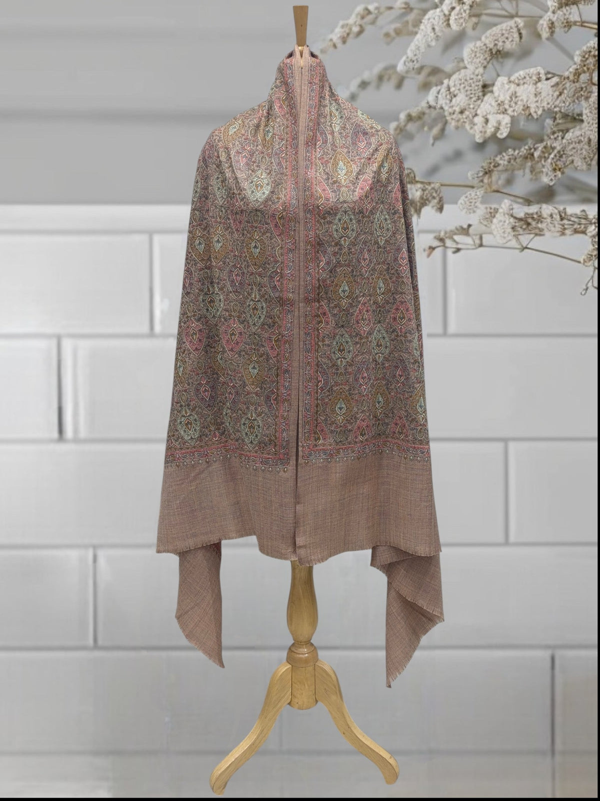 WOMEN PURE WOOL SHAWL