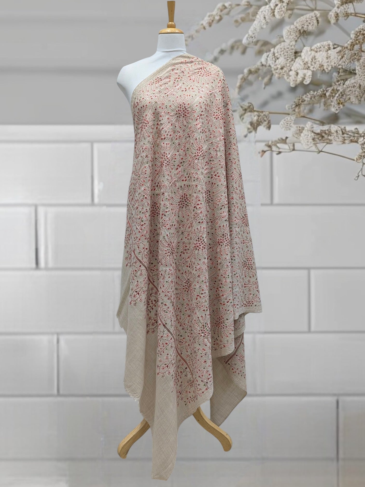 WOMEN SHAWL ACRO WOOL