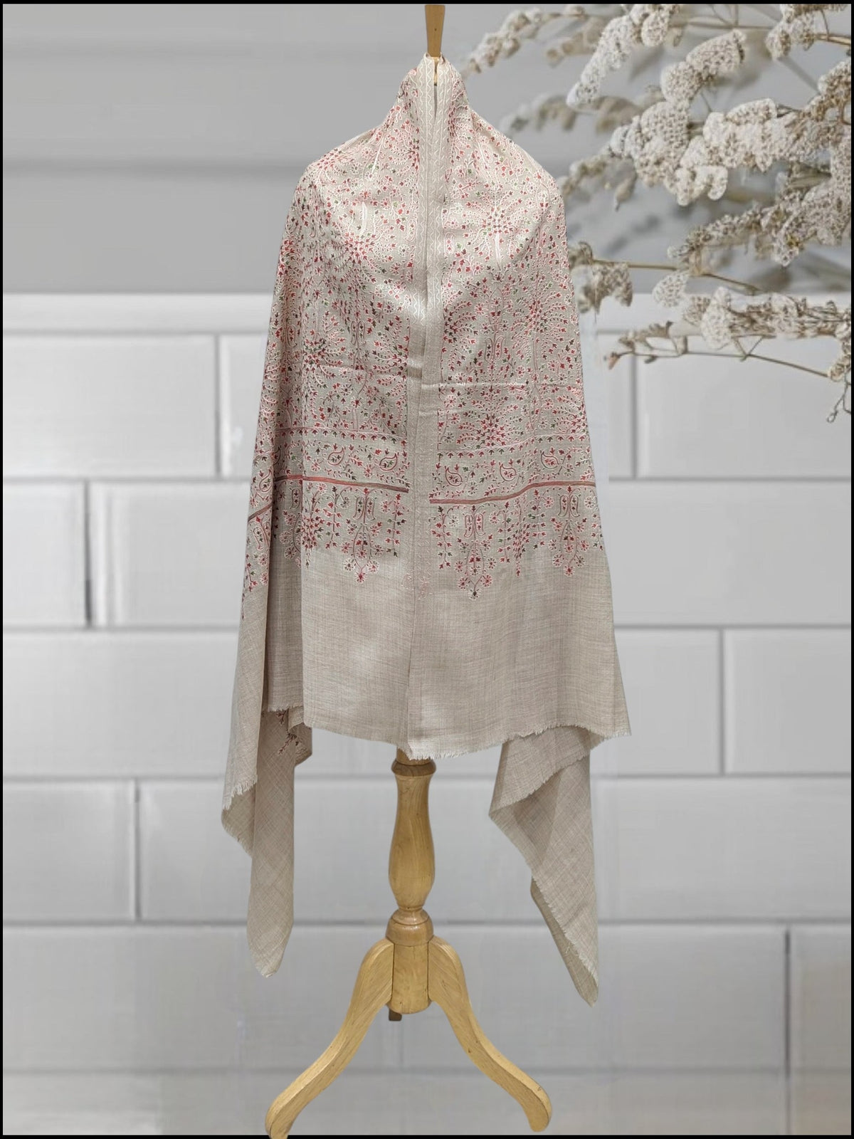 WOMEN SHAWL ACRO WOOL