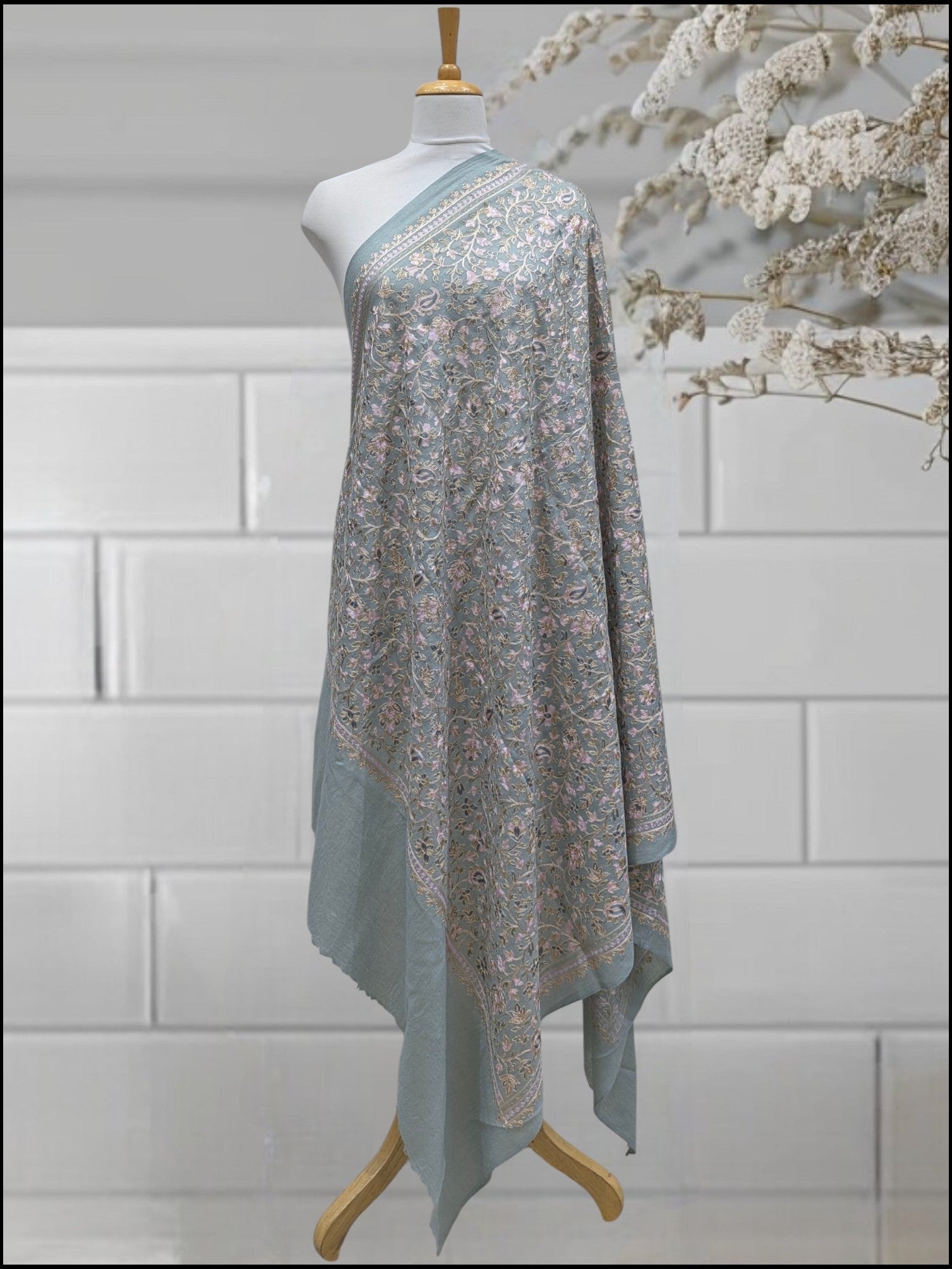WOMEN SHAWL ACRO WOOL