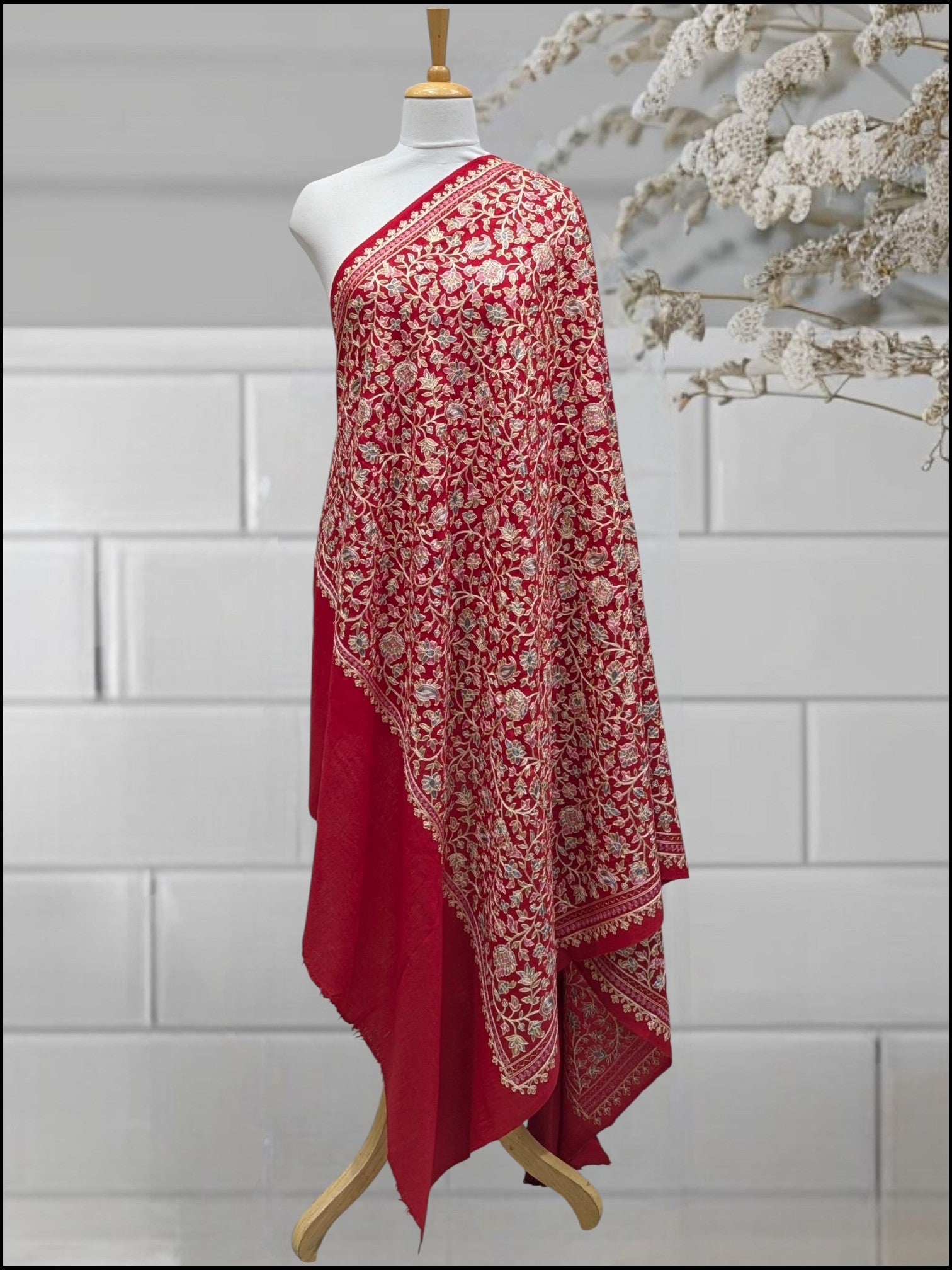 WOMEN SHAWL ACRO WOOL