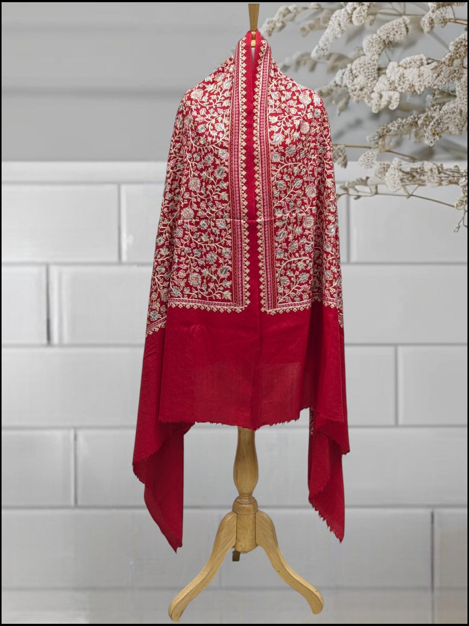 WOMEN SHAWL ACRO WOOL