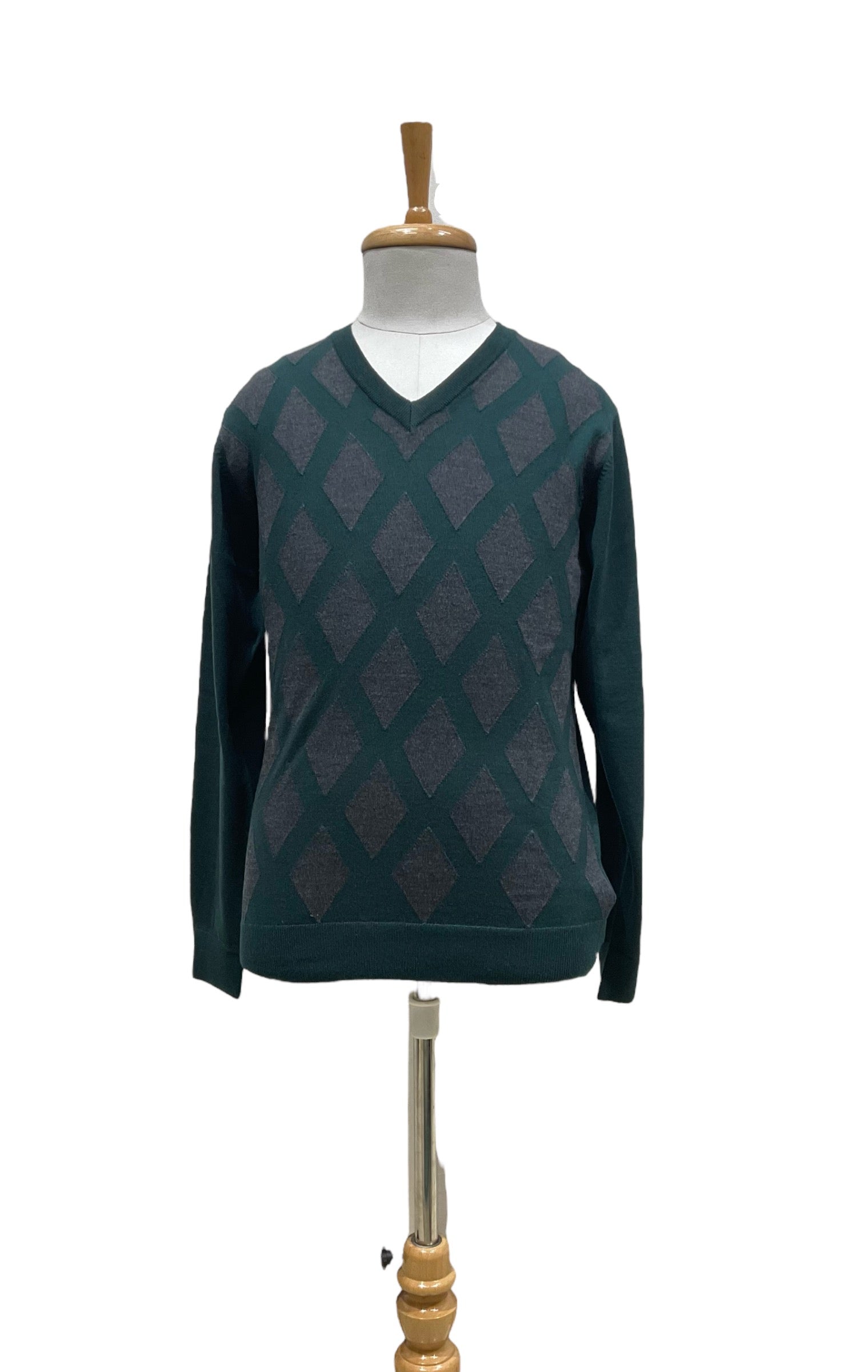 MENS ITALIAN MERINO WOOL SWEATER B-1229