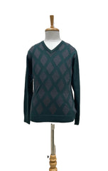 MENS ITALIAN MERINO WOOL SWEATER XB-1229