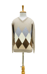 MENS ITALIAN MERINO WOOL SWEATER B-1230