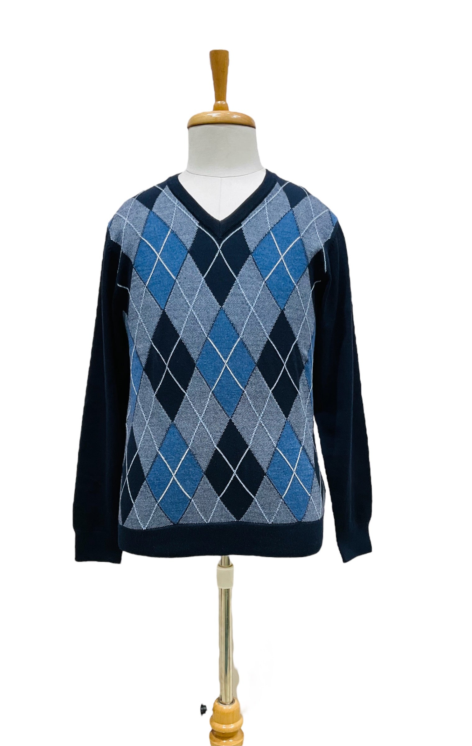 MENS ITALIAN MERINO WOOL SWEATER B-1228