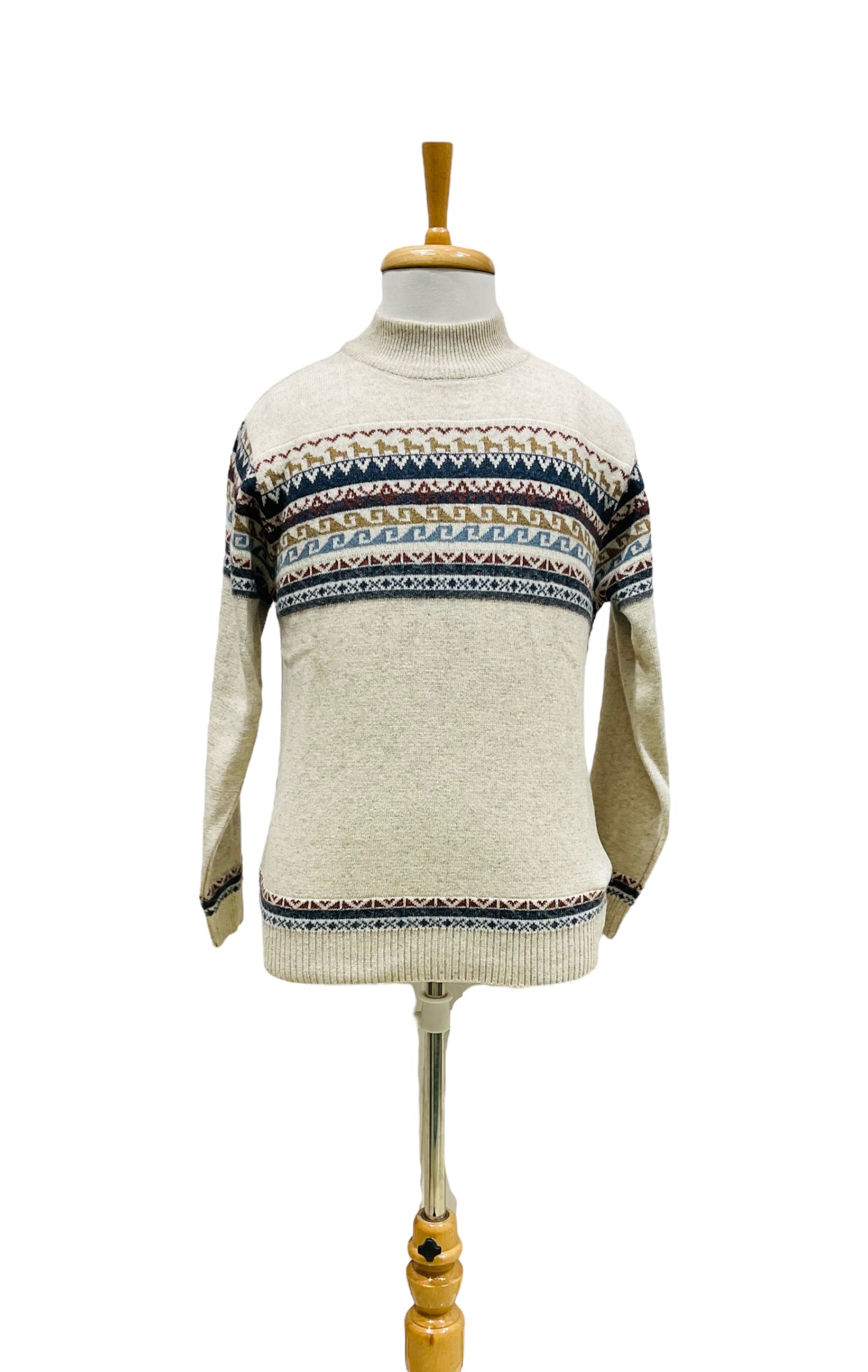 MENS LAMBS WOOL SWEATER 714A