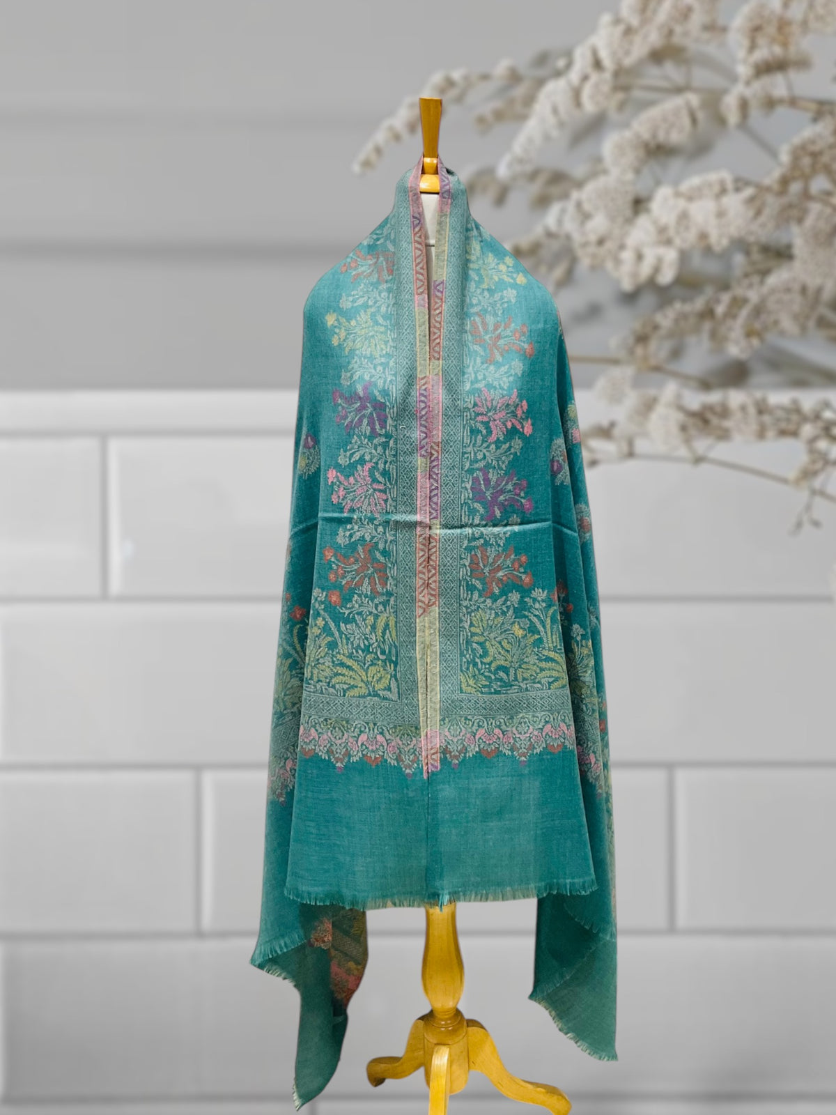 WOMEN SHAWL ACRO WOOL