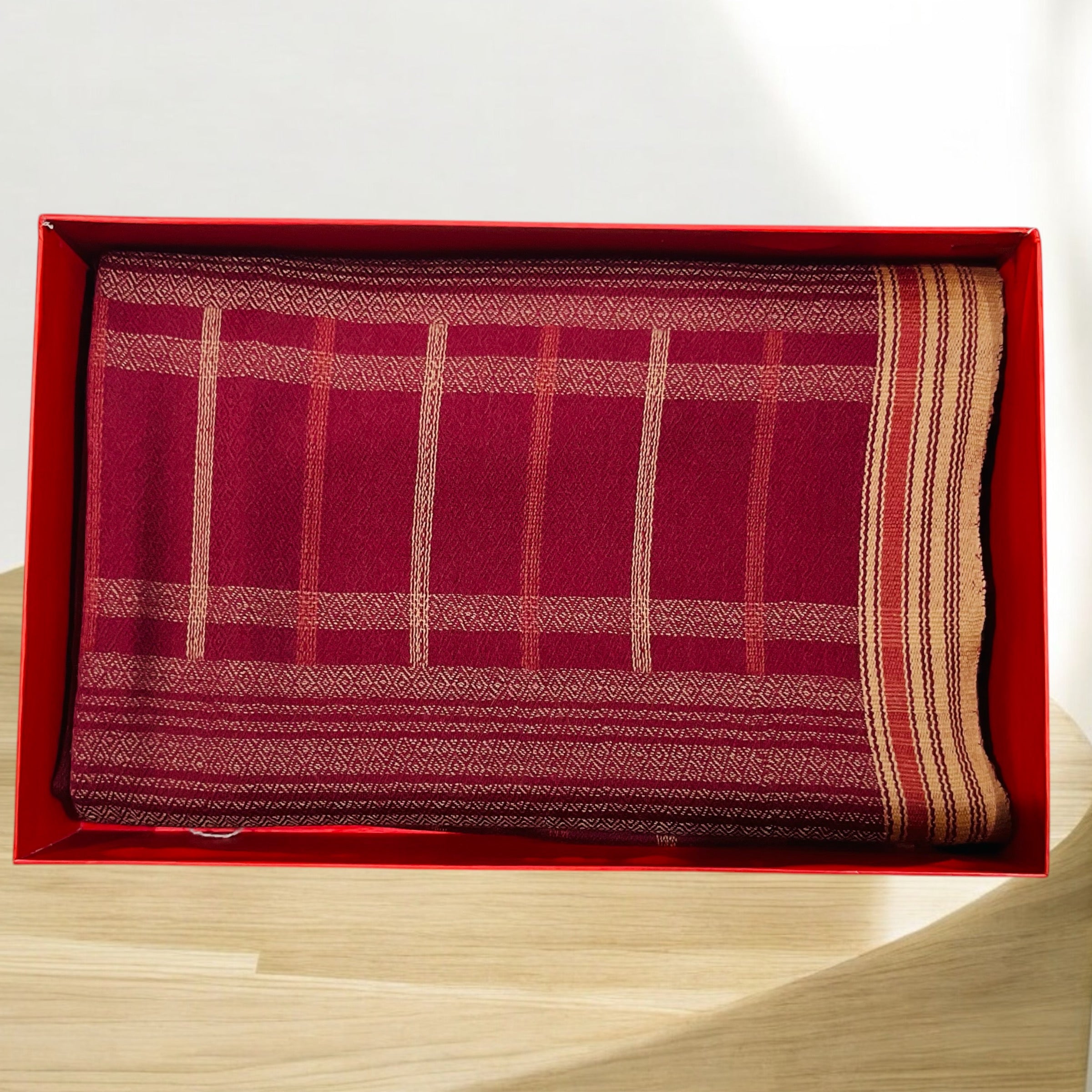 MENS PURE WOOL SHAWL