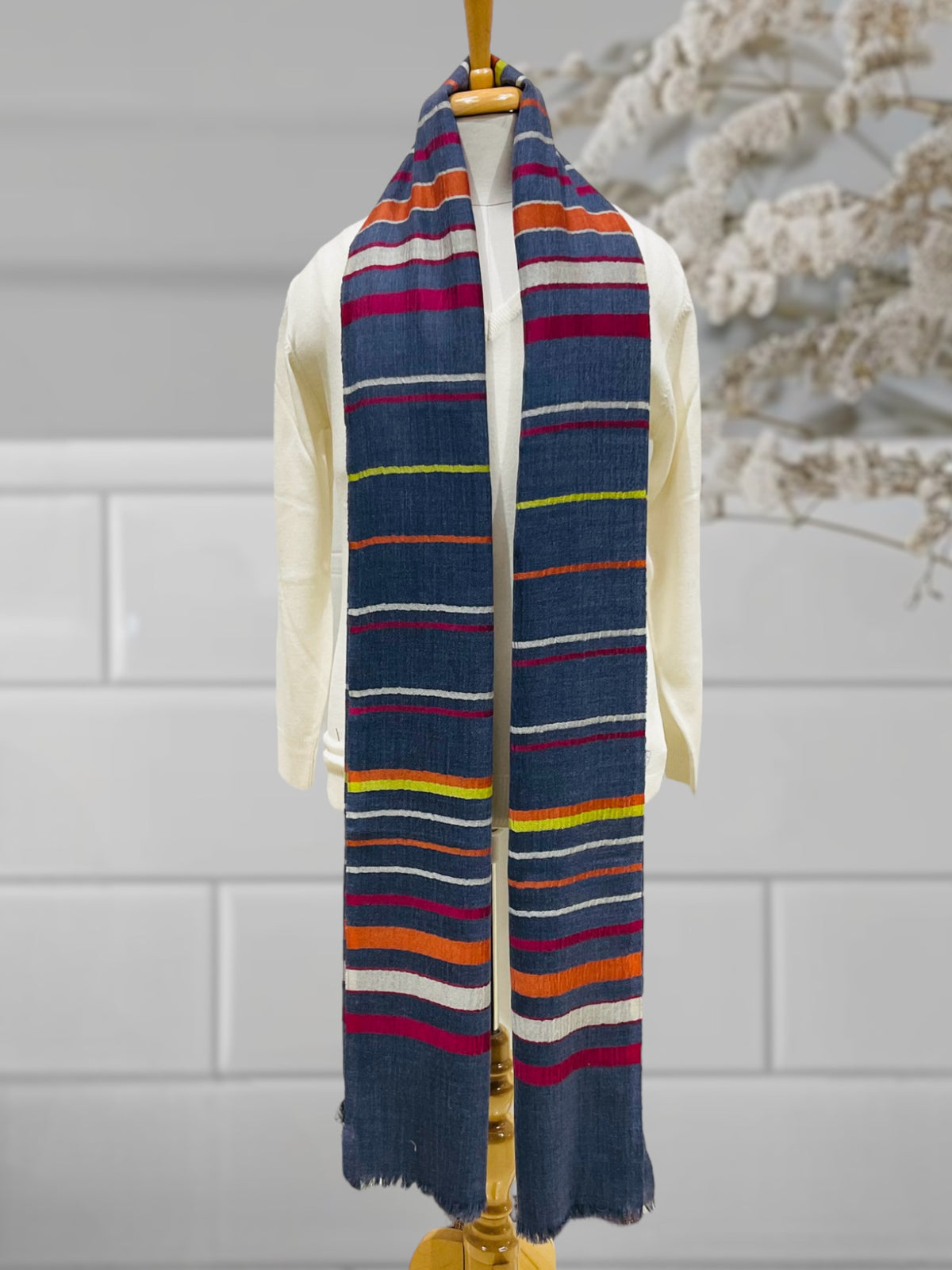 MENS PURE WOOL SHAWL