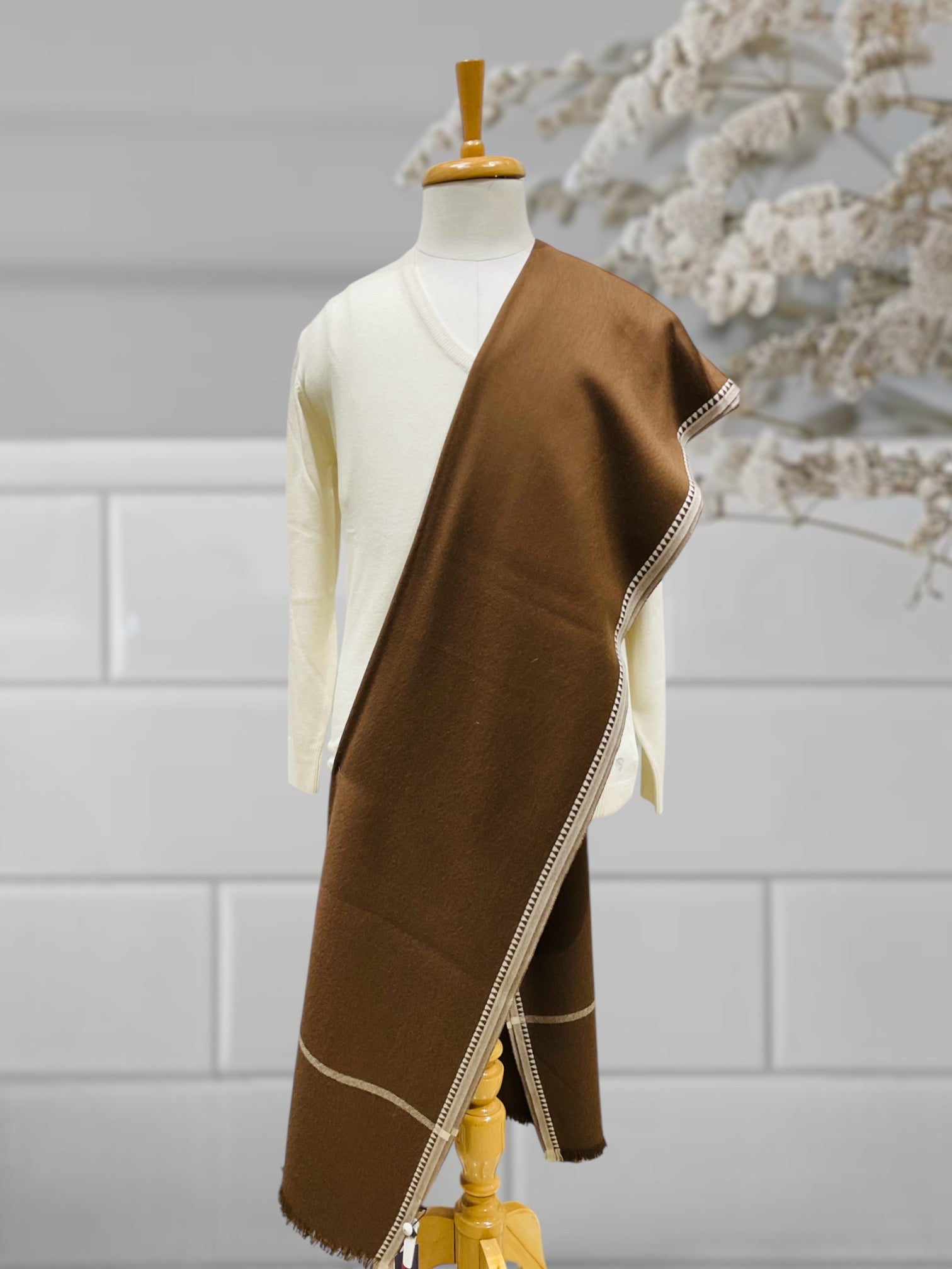WOOLEN SHAWL PURE WOOL