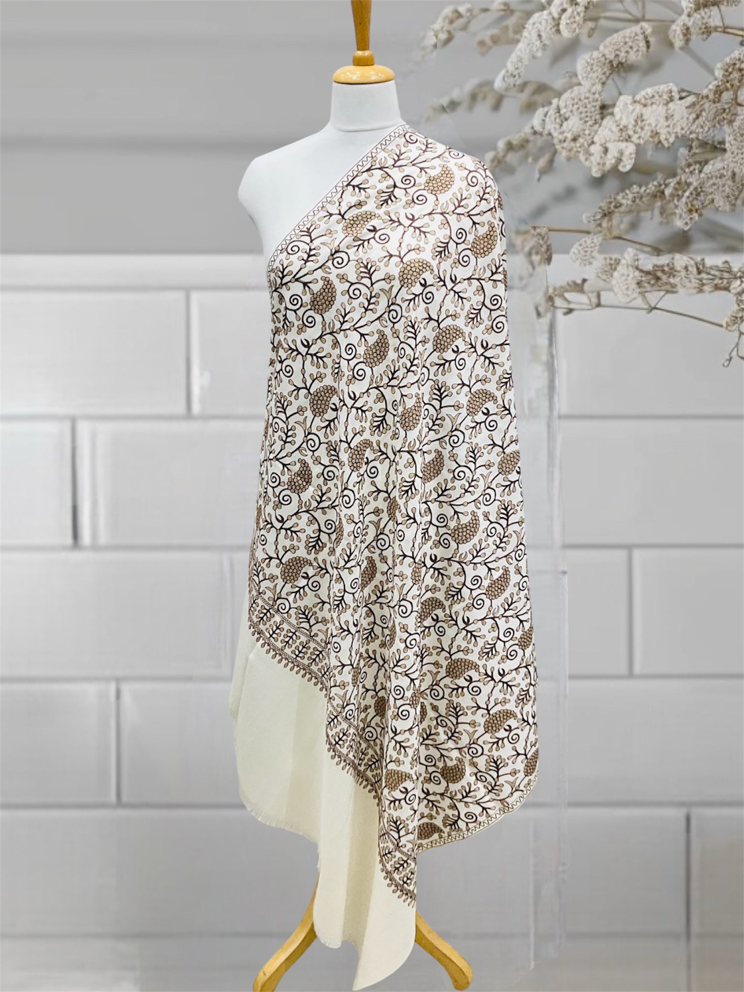 WOMEN PURE WOOL SHAWL