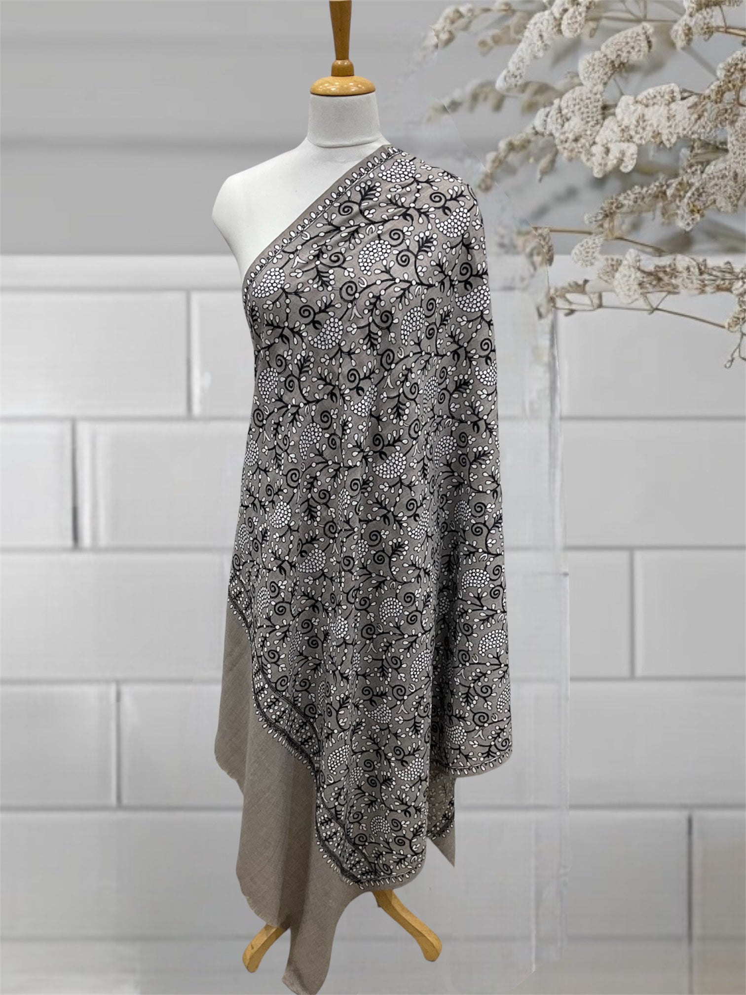 WOMEN PURE WOOL SHAWL