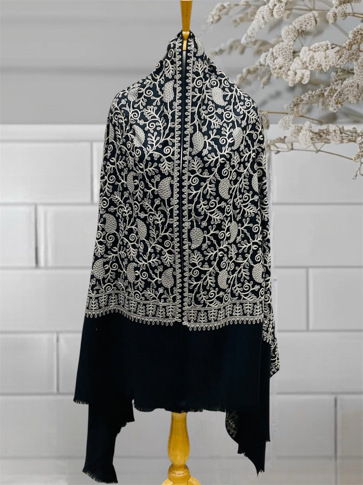 WOMEN PURE WOOL SHAWL