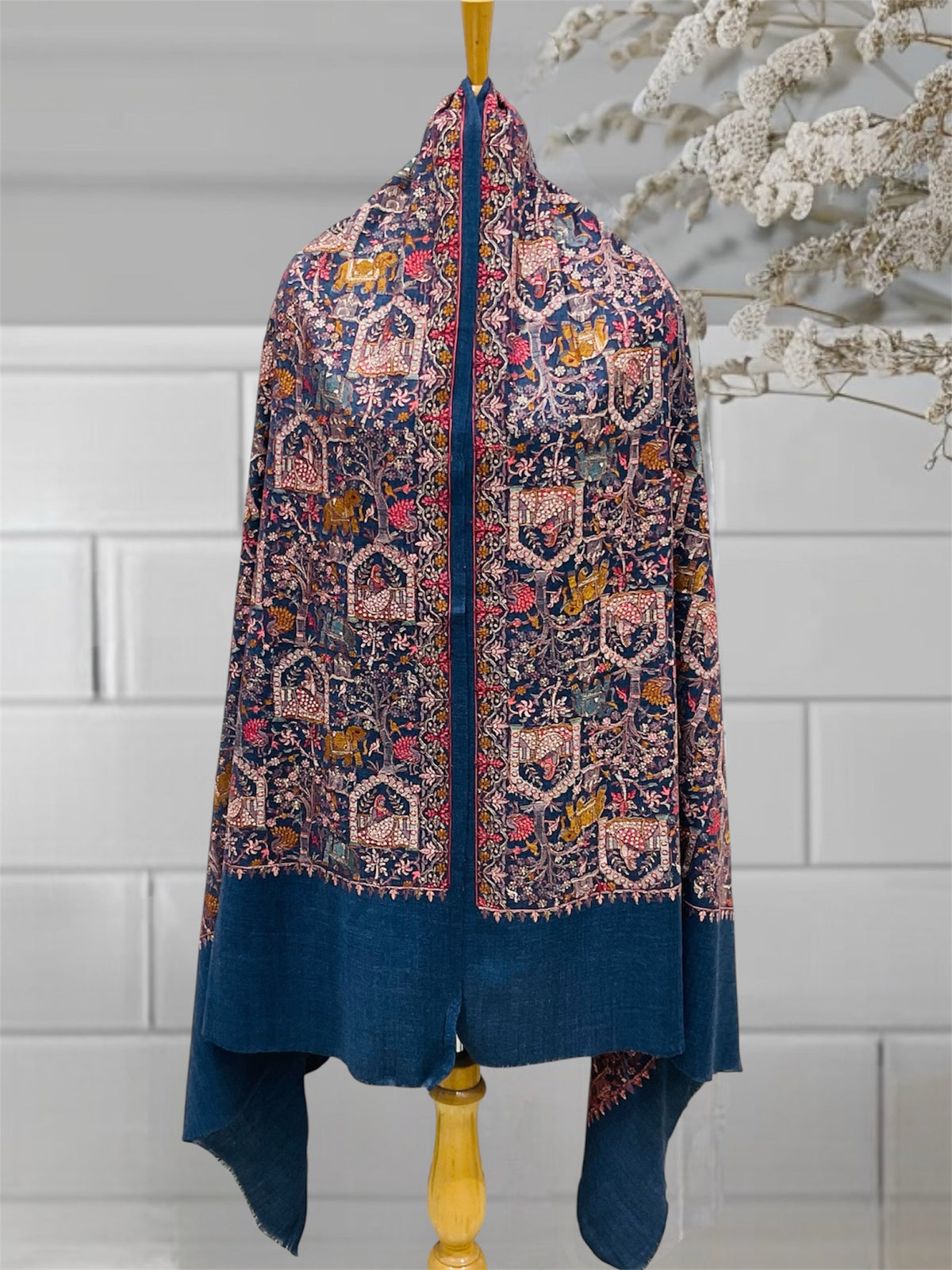 WOMEN PURE WOOL SHAWL