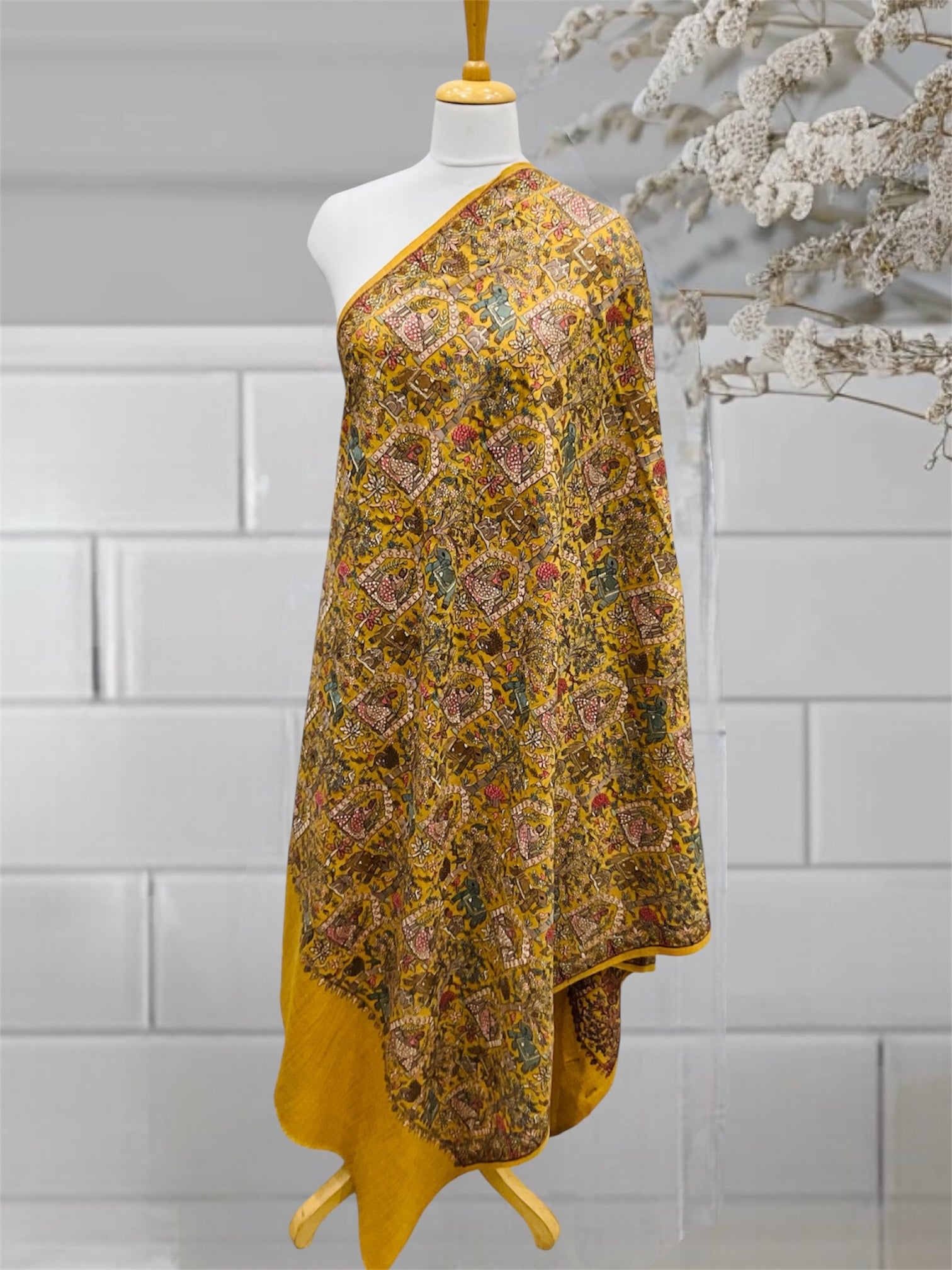 WOMEN PURE WOOL SHAWL