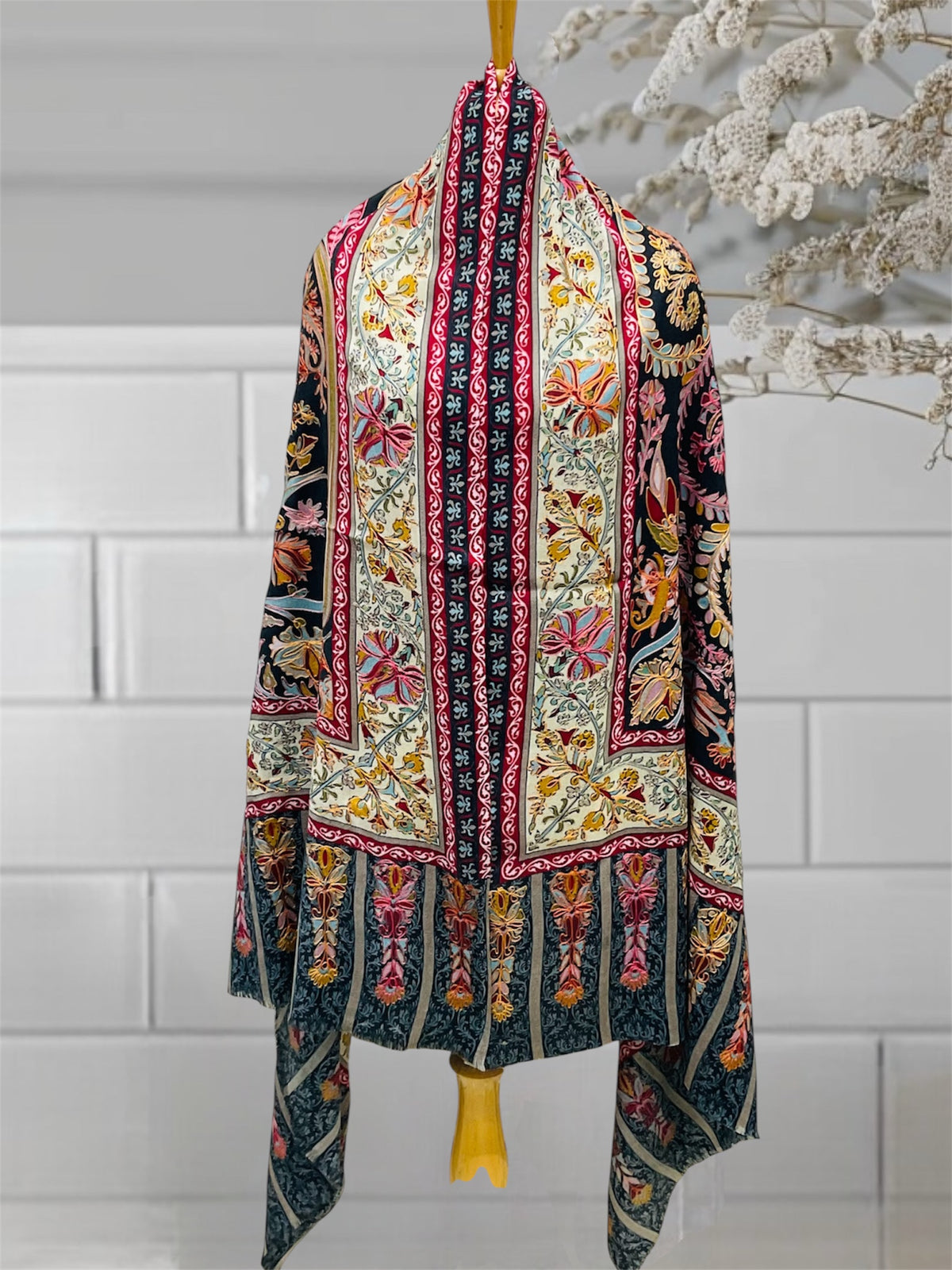 WOMEN PURE WOOL SHAWL