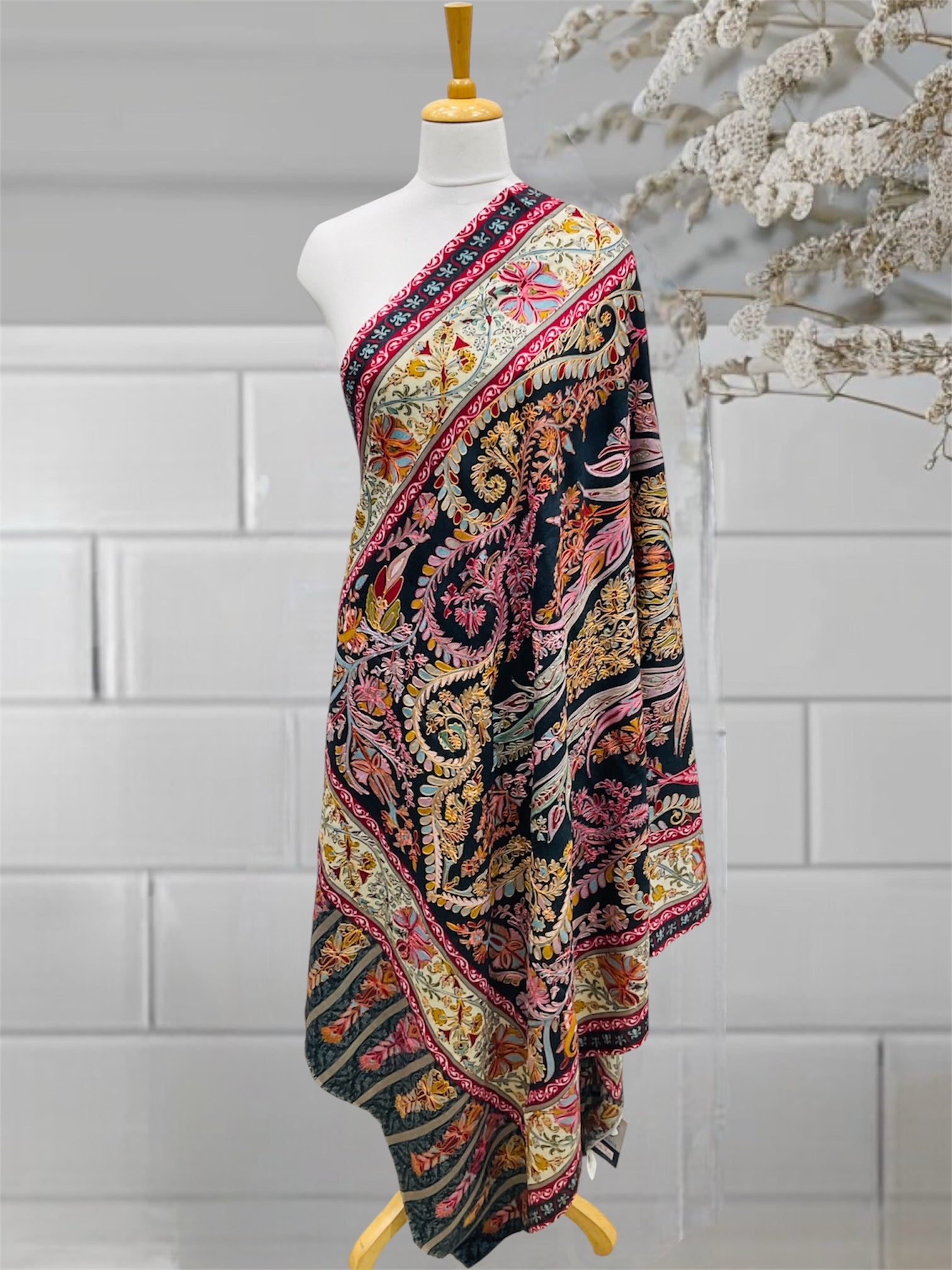 WOMEN PURE WOOL SHAWL