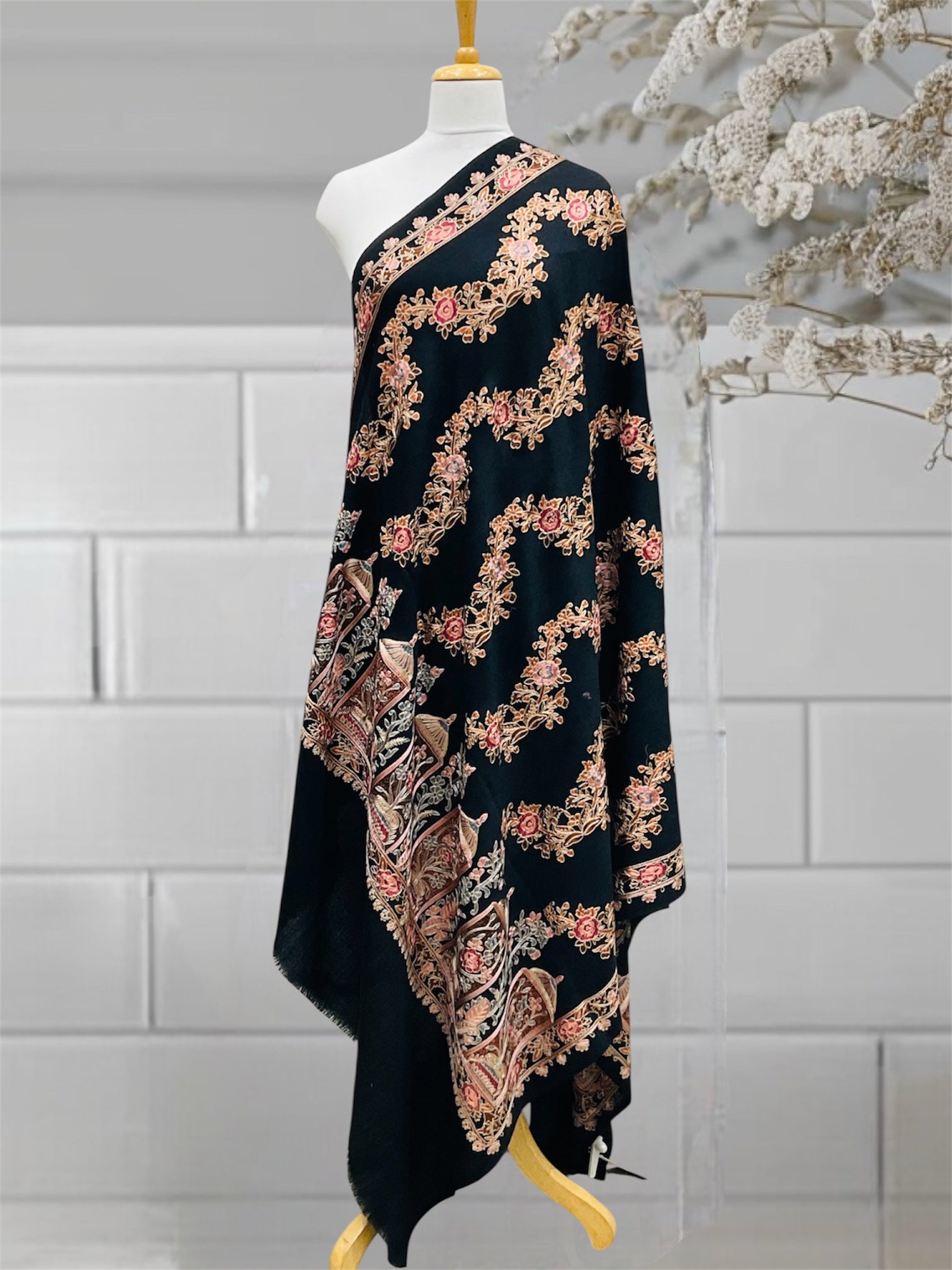 WOMEN PURE WOOL SHAWL