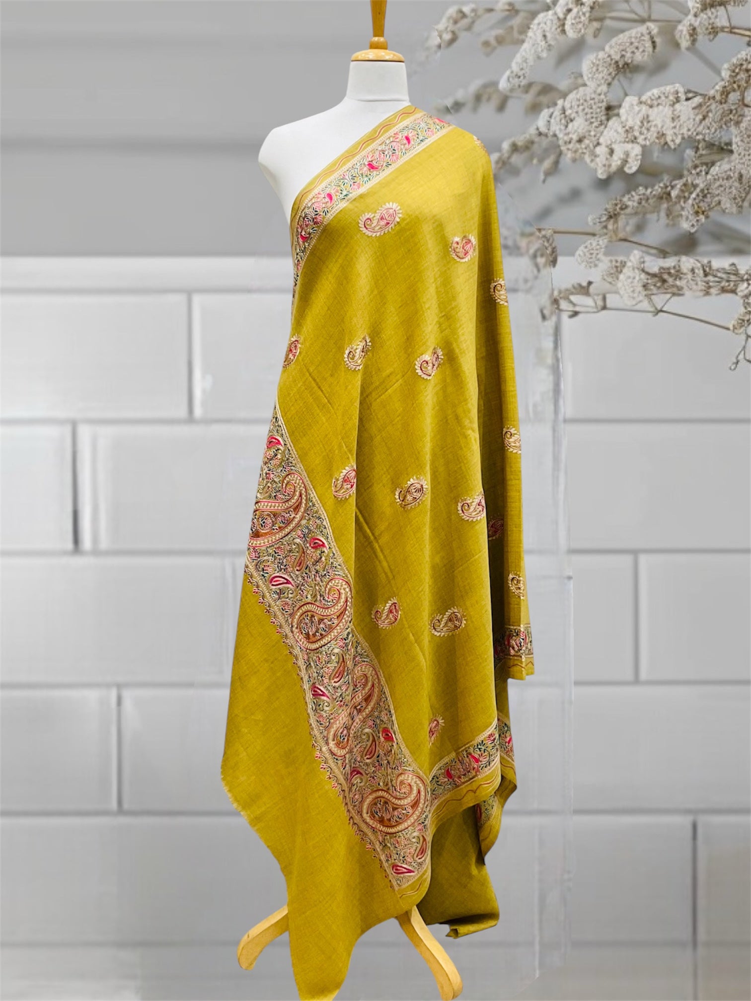 WOMEN PURE WOOL SHAWL