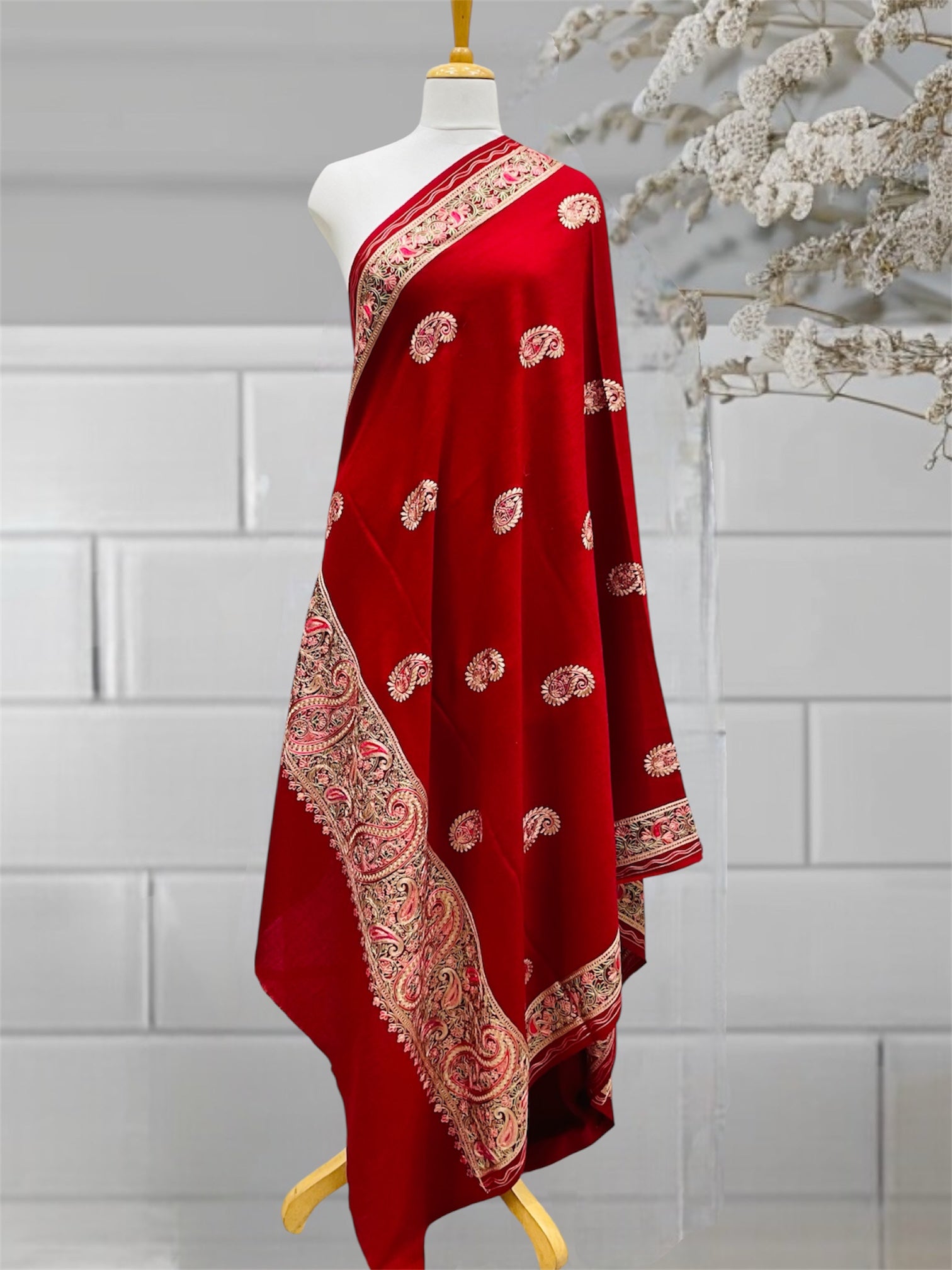 WOMEN PURE WOOL SHAWL