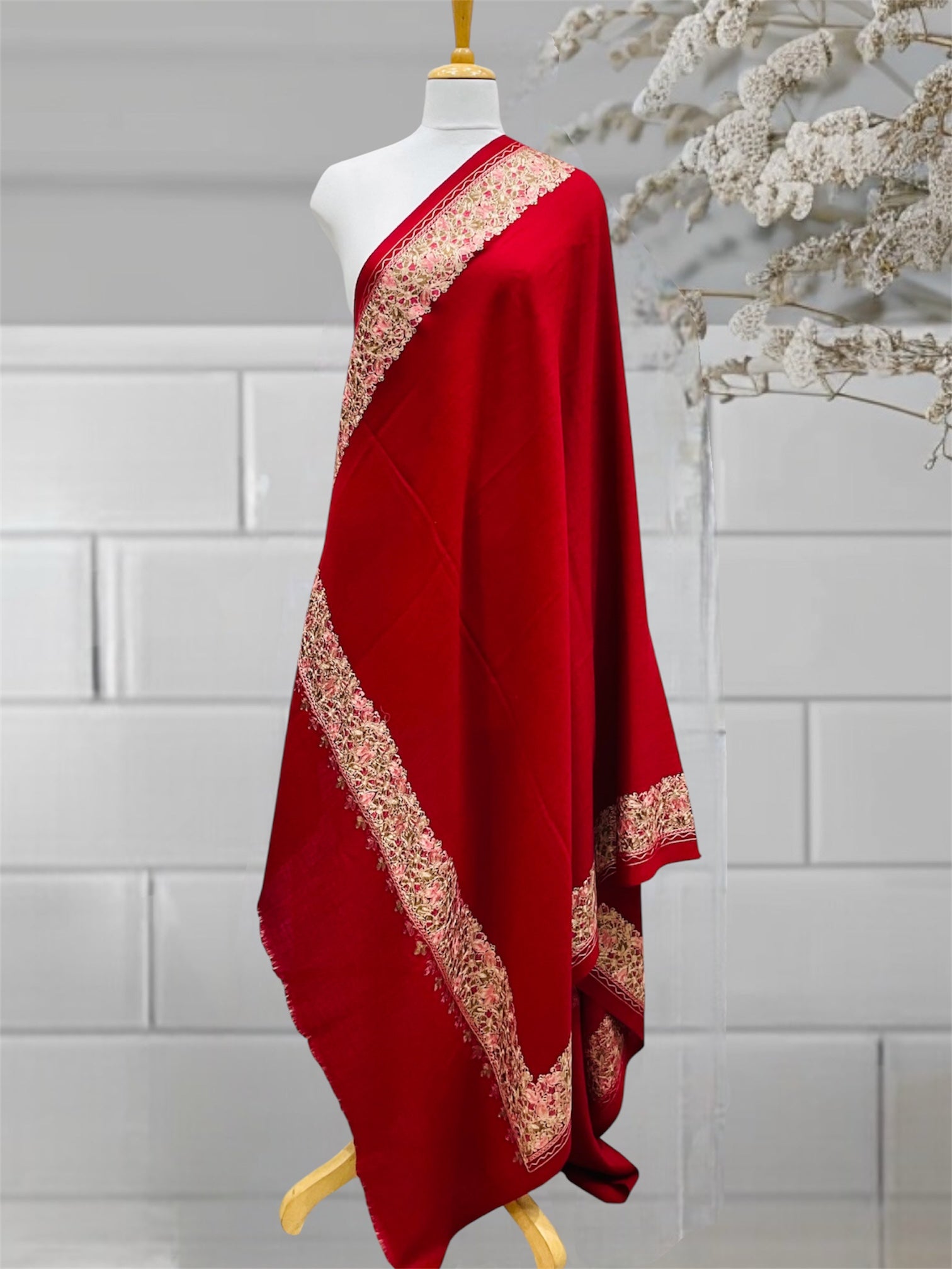 WOMEN PURE WOOL SHAWL