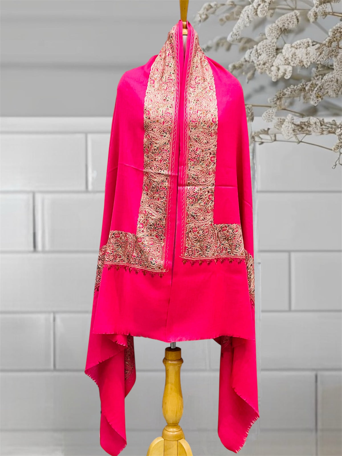 WOMEN PURE WOOL SHAWL