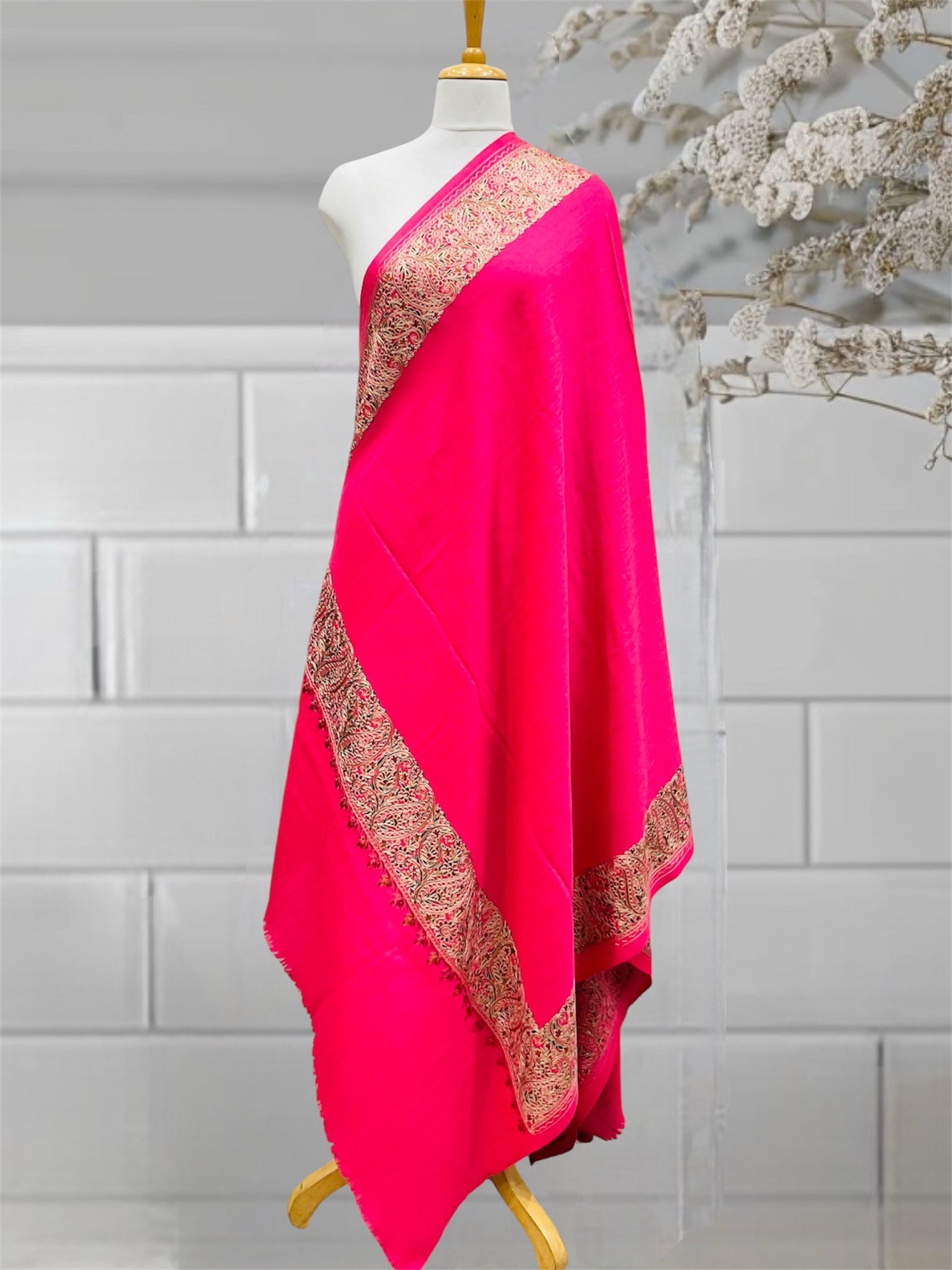 WOMEN PURE WOOL SHAWL