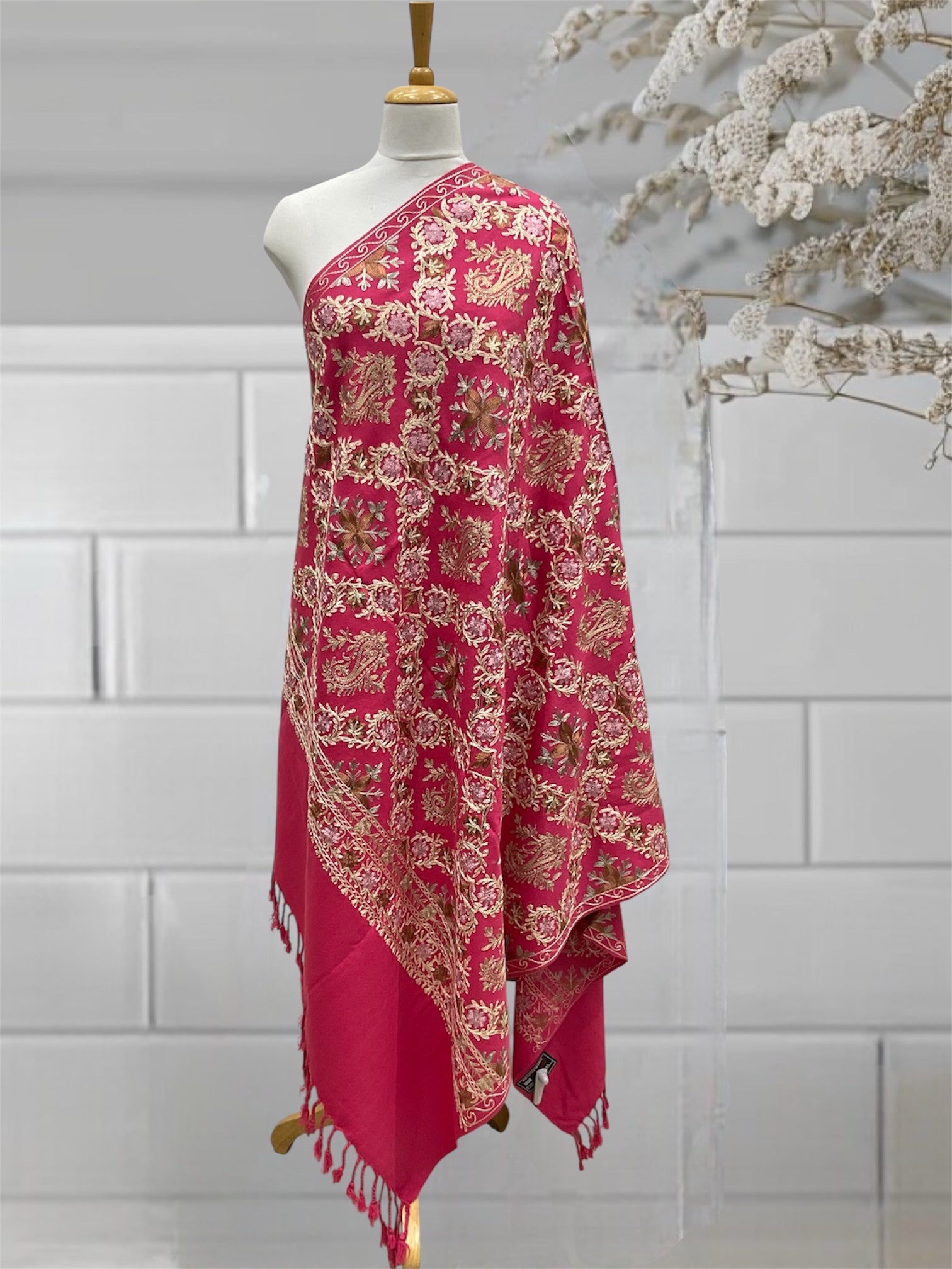 WOMEN SHAWL ACRO WOOL