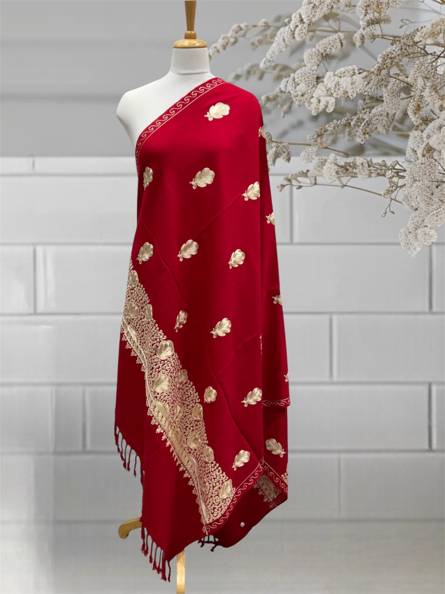 WOMEN SHAWL ACRO WOOL