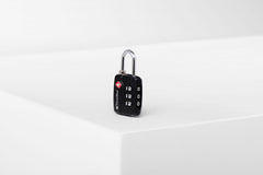 TSA Approved Suitcase Padlock - 3 Dial Combination