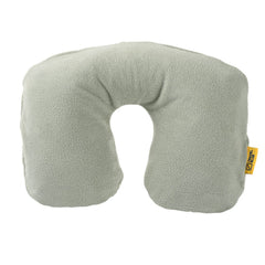 Fleecy Inflatable Travel Neck Pillow