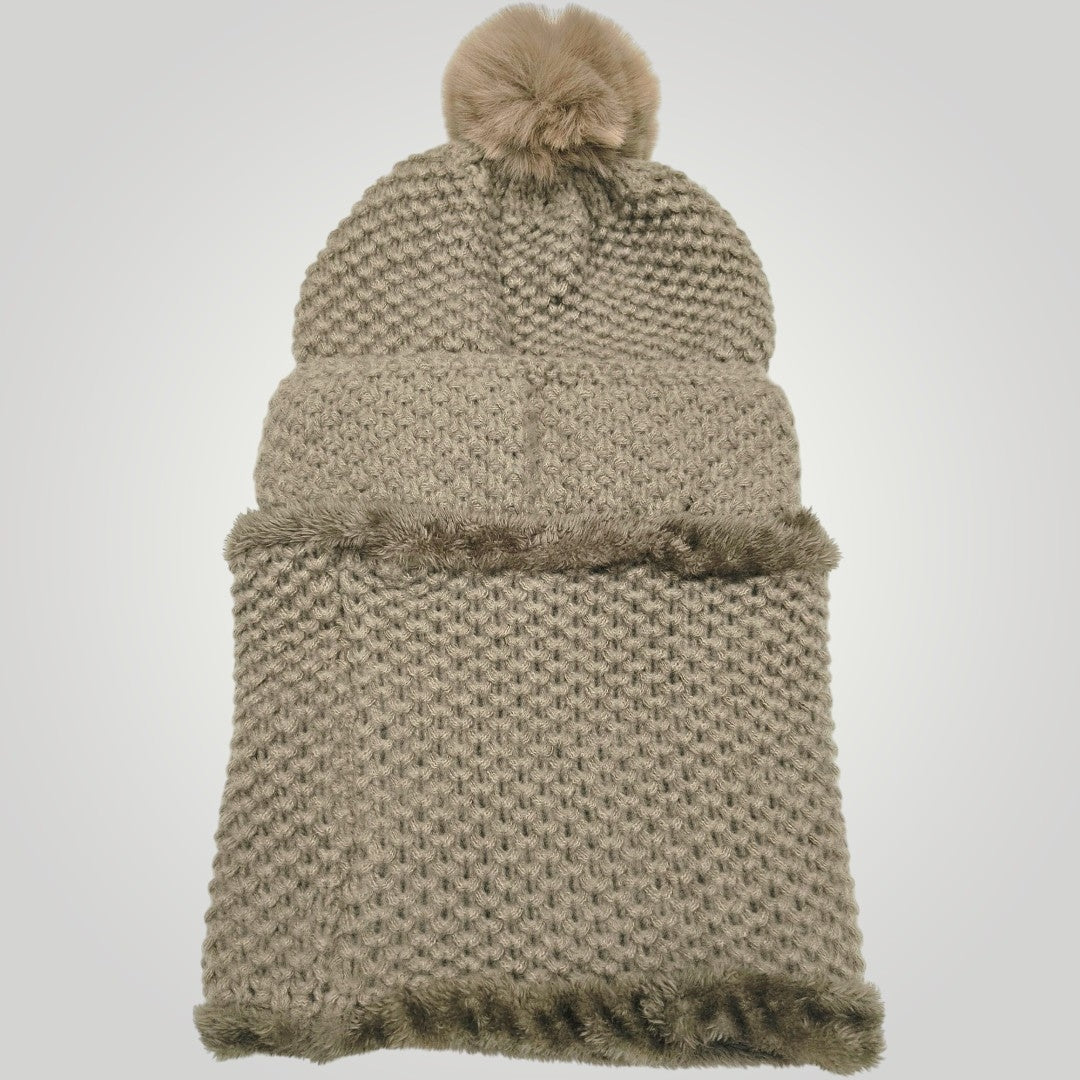 Winter Cap with Neck