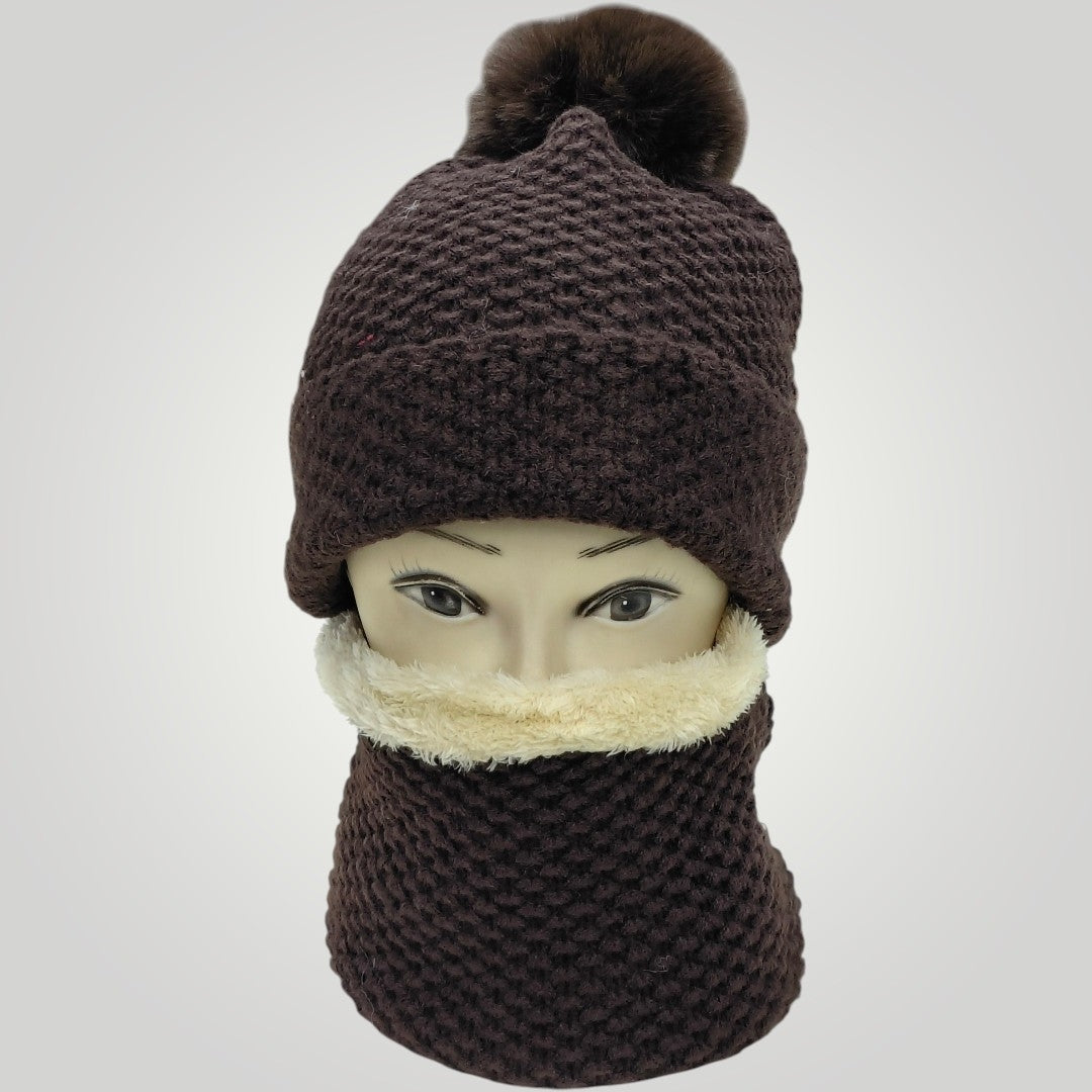 Winter Cap with Neck