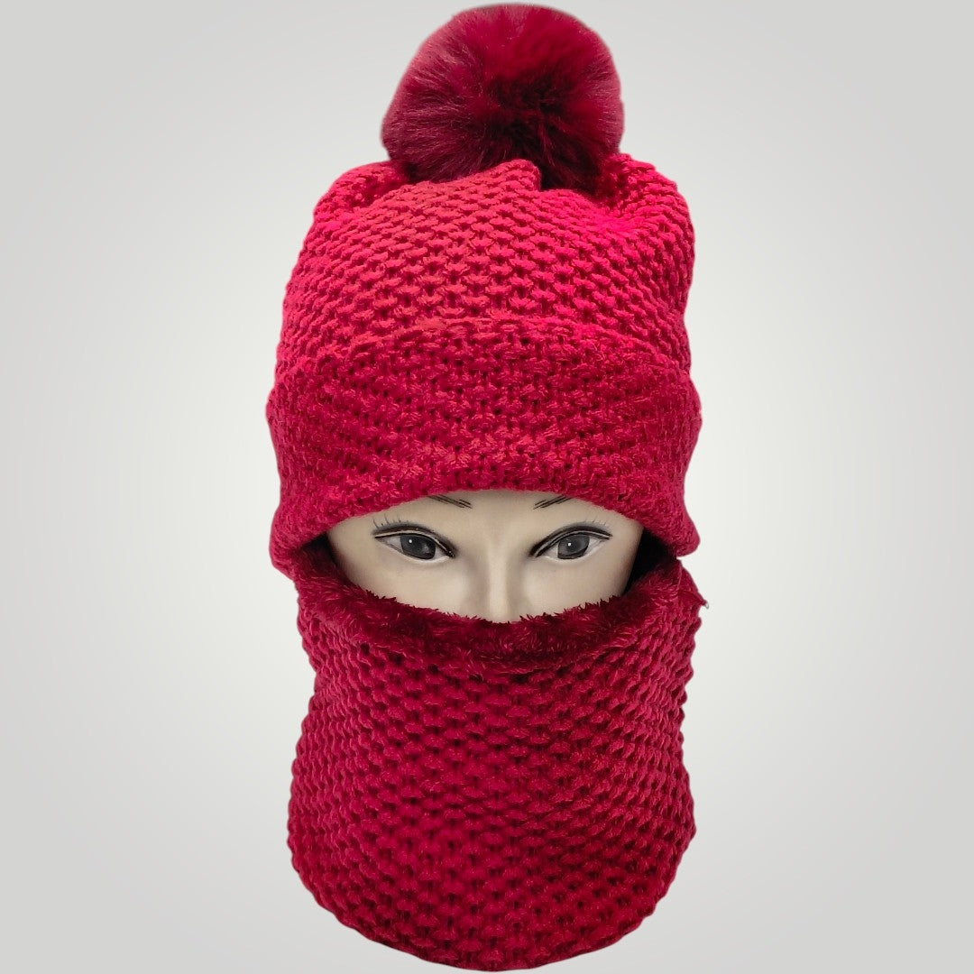 Winter Cap with Neck