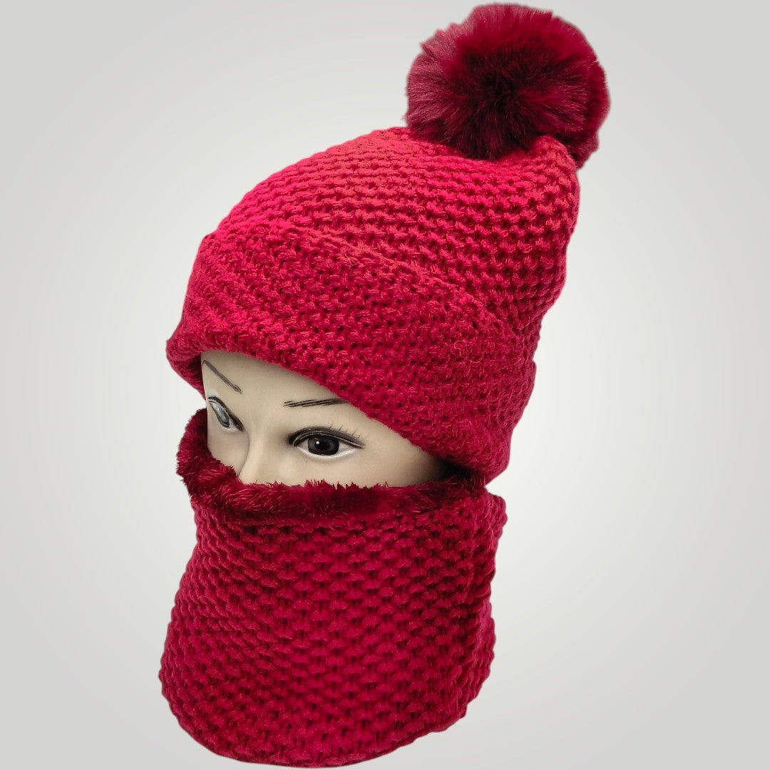 Winter Cap with Neck