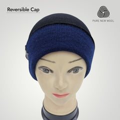Pure Wool Reversible Cap