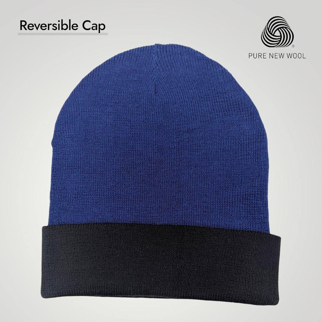 Pure Wool Reversible Cap