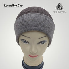 Pure Wool Reversible Cap