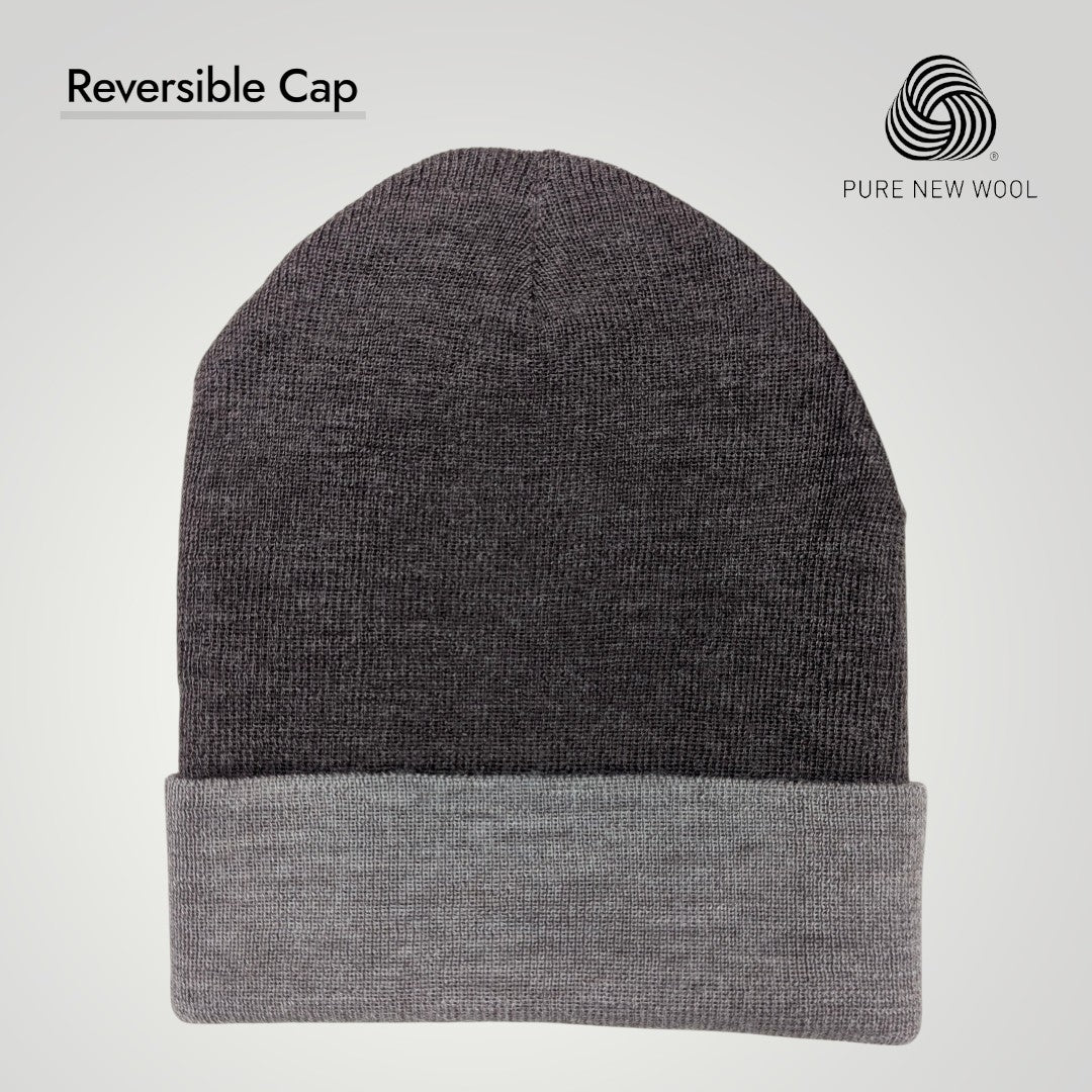 Pure Wool Reversible Cap