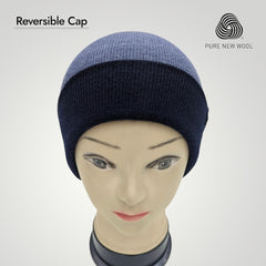 Pure Wool Reversible Cap
