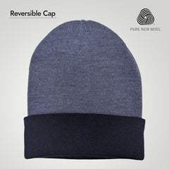 Pure Wool Reversible Cap