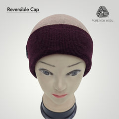 Pure Wool Reversible Cap