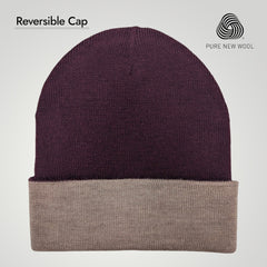 Pure Wool Reversible Cap