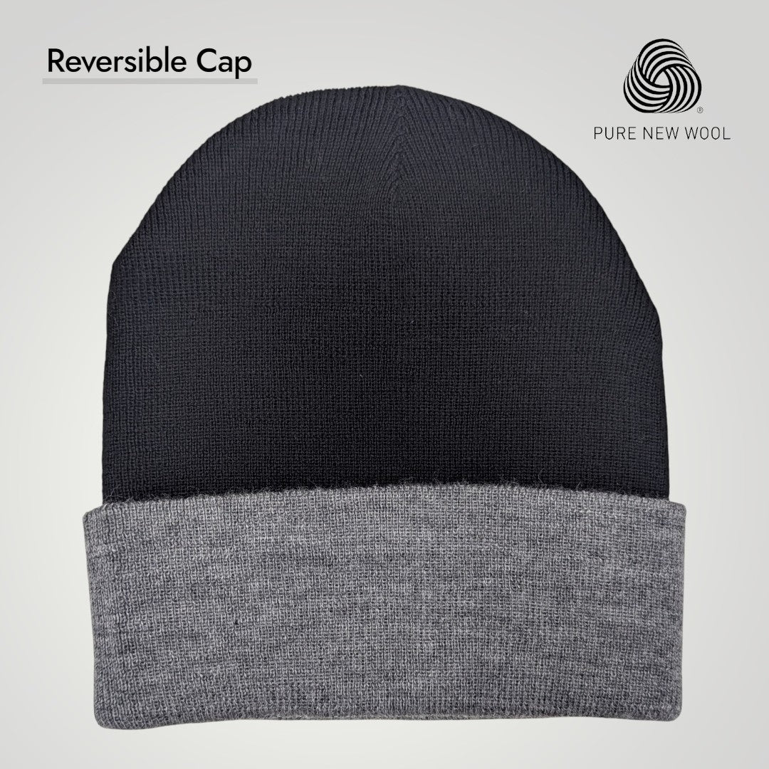 Pure Wool Reversible Cap