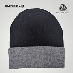 Pure Wool Reversible Cap