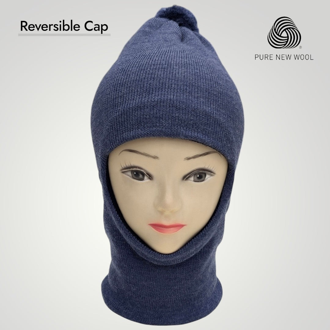 Pure Wool Reversible Cap
