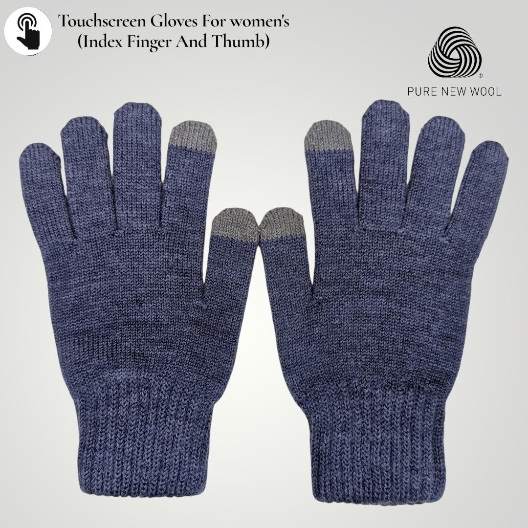 WOMEN'S PURE WOOL GLOVES